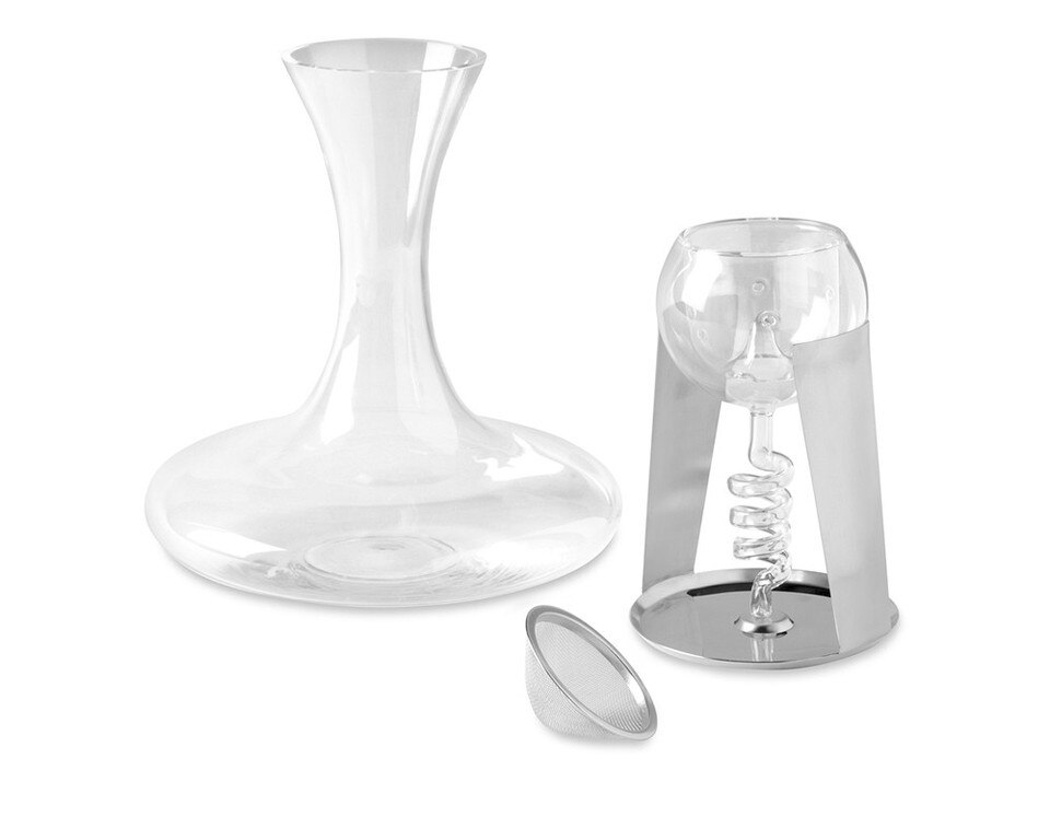 Twister Wine Aerator & Decanter with Stand Set Williams Sonoma AU